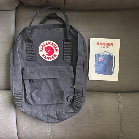 Fjallraven Other - Fjallraven, Kanken  Mini Classic Backpack for Everyday graphite color